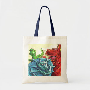 Tote Bag Amis Dinosaur