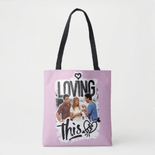 Tote Bag AMIS™ Joey, Rachel, & Ross - Aimer ça !