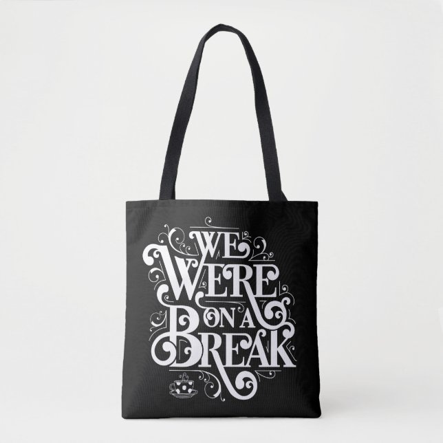 Tote Bag AMIS™ | Nous étions en pause (Devant)