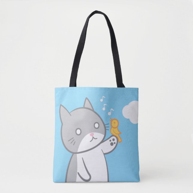 Tote Bag Amis, Shoulder Fourre-tout (Devant)