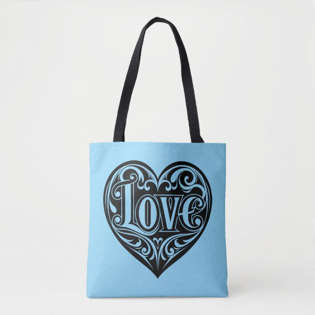 Tote Bag Amour (Devant)