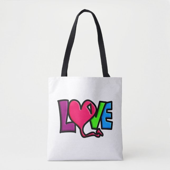 Tote Bag Amour (Devant)