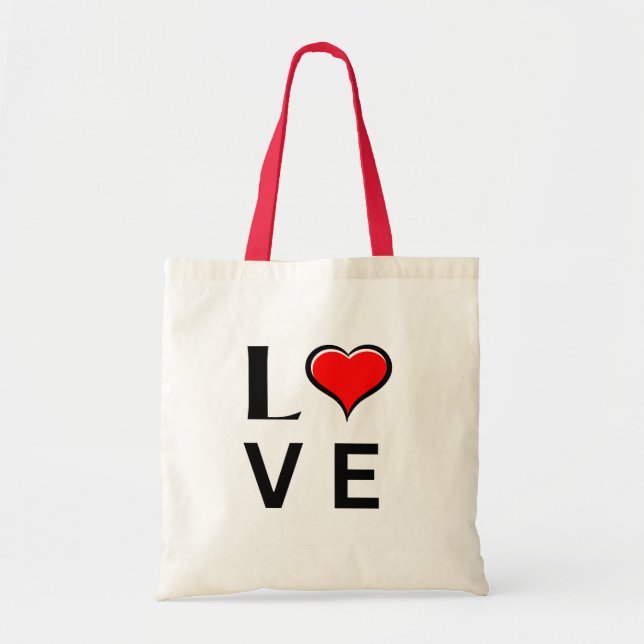 Tote Bag Amour (Devant)