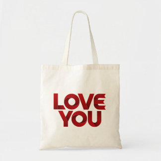 Tote Bag Amour à toi – Typographie Romantique Gras