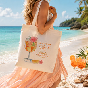 Tote Bag Amour au premier Spritz Enterrement de vie de jeun