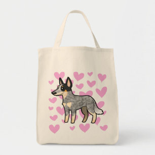 Tote Bag Amour australien de chien/Kelpie de bétail