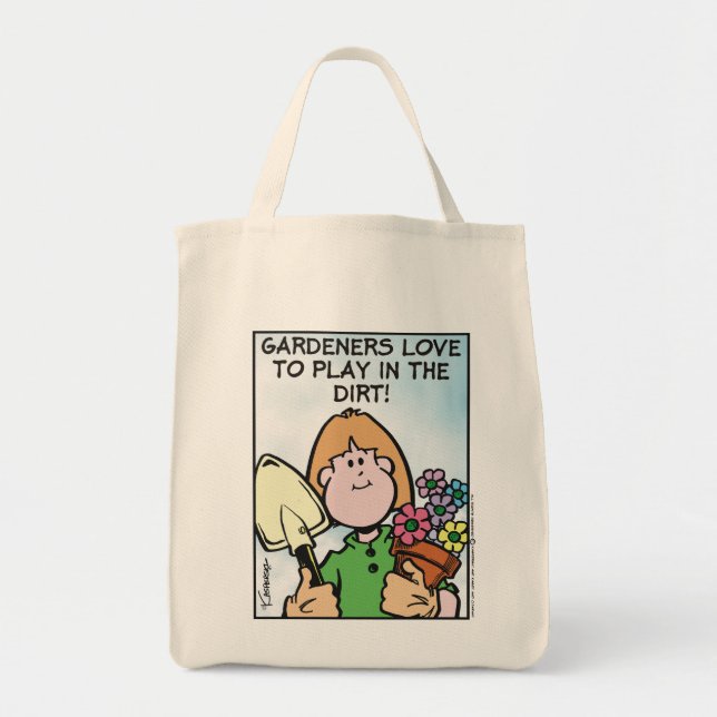 Tote Bag Amour de jardiniers (Devant)