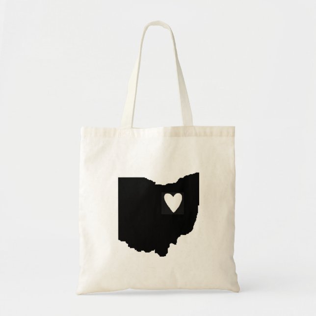 Tote Bag Amour de l'Ohio (Devant)