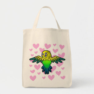 Tote Bag Amour de perruche