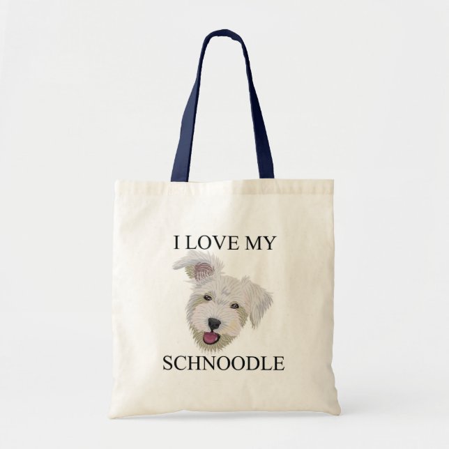 Tote Bag Amour de SCHNOODLE ! (Devant)