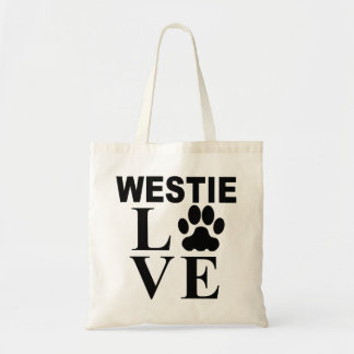 Tote Bag Amour de Westie