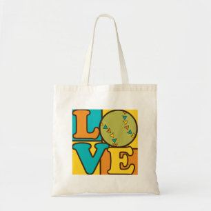 Tote Bag Amour du base-ball