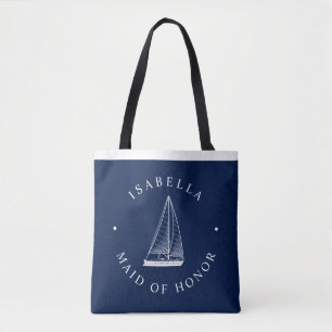 Tote Bag Amour Ensembles voile Nautique Mariage Party