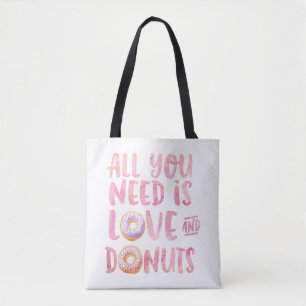 Tote Bag Amour et beignets