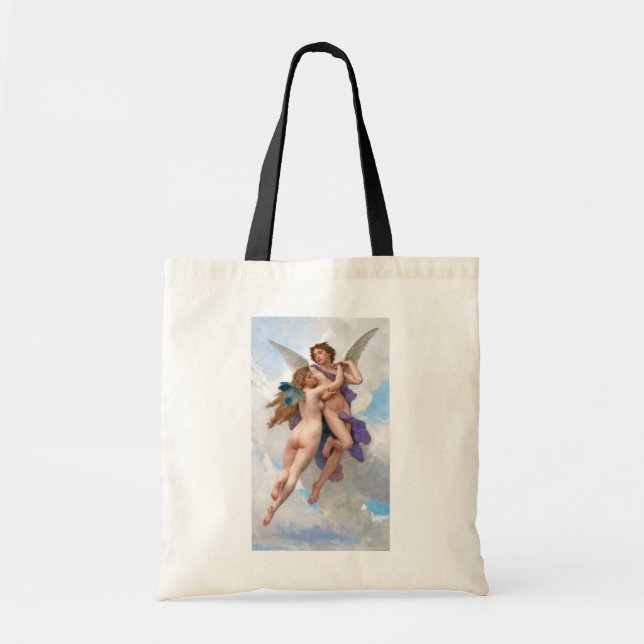 Tote Bag Amour et Psyché, Bouguereau (Devant)