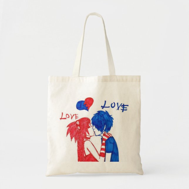 Tote Bag Amour Fourre-tout d'Emo (Devant)
