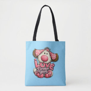 Tote Bag 🐶💕 Amour pour toujours vôtre 👜✨
