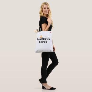Tote Bag Amoureusement Minimaliste Amateur d'Animaux