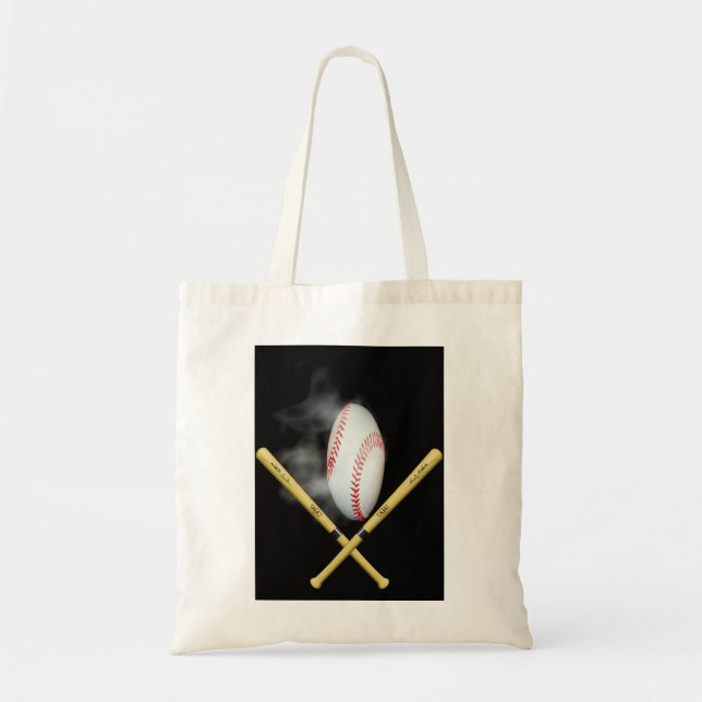 Tote Bag amoureux de baseball (Devant)
