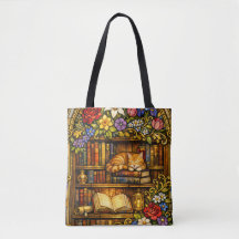 Amoureux de livres et de chats endormis Faux vitra