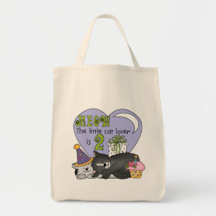 Tote Bag Amoureux des chats 2e anniversaire Tshirts et cade
