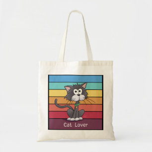 Tote Bag Amoureux des chats festif Fourre-tout