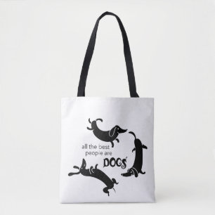 Tote Bag Amoureux des chiens mignons et amusants