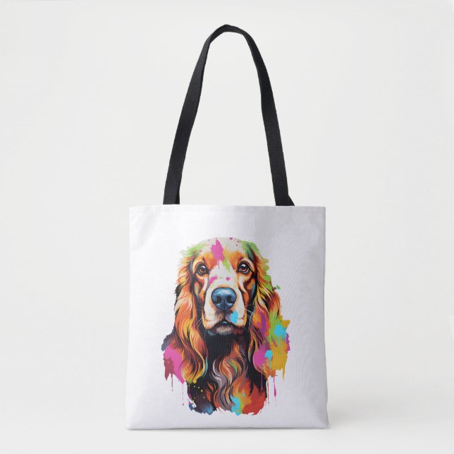 Tote Bag Amoureux des chiens, propriétaire de chien, chien  (Devant)