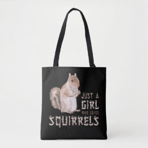 Tote Bag Amoureux des écureuils