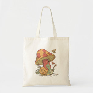 Tote Bag Amoureux des escargots jouant de la guitare
