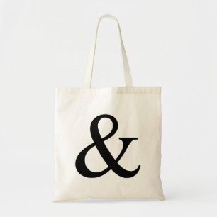 Tote Bag Ampersand sign