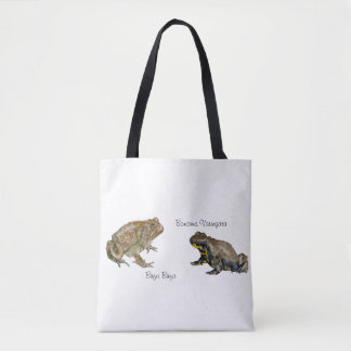 Tote Bag Amphibians, Reptiles & Insects Watercolor
