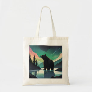 Tote Bag Amphithéâtre aurore de l'ours grizzli du Juneau en