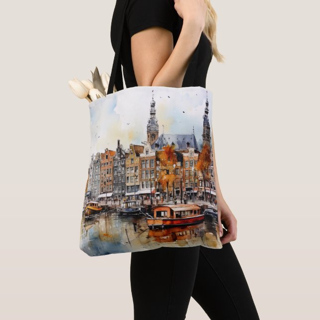 Tote Bag Amsterdam (De près)