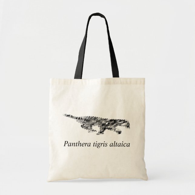 Tote Bag Amur Tiger#2 (Devant)