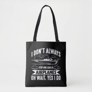 Tote Bag Amusant avion d'aviation Avion Lover Plane