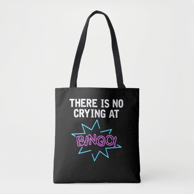 Tote Bag Amusant Bingo Lover dire joueur et joueur (Devant)