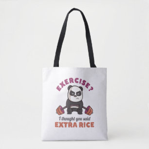 Tote Bag Amusant Gym Motivation Fitness entraînement et ent