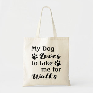 Tote Bag Amusant Lover chien