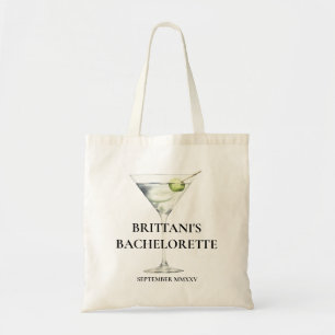 Tote Bag Amusant Martini tendance Bridesmaid Bachelorette