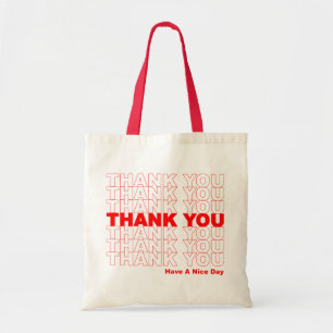 Tote Bag Amusant Merci