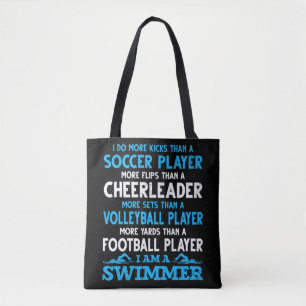 Tote Bag Amusant nage définition nager
