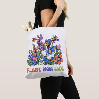 Tote Bag Amusant Plante Maman Vie Intérieure Jungle Plante 