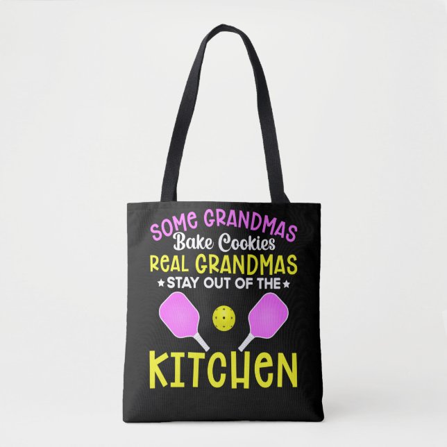 Tote Bag Amusante Grand-mère du sport grand-mère du basket- (Devant)