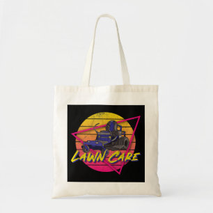 Tote Bag Amusante tondeuse De Pelouse 80s Ou 90s Jardin De