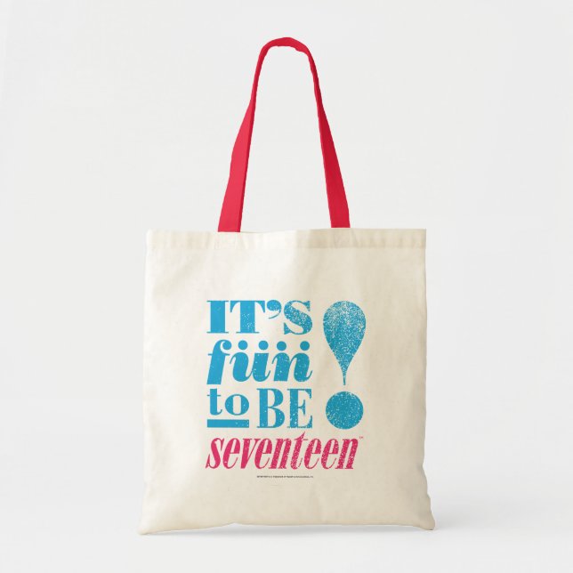 Tote Bag Amusement 2 B 17-Aqua (Devant)