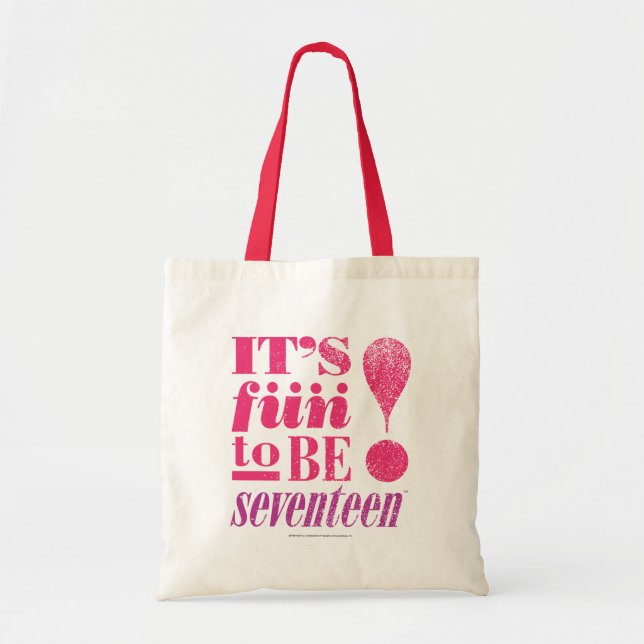 Tote Bag Amusement 2 B 17-Magenta (Devant)