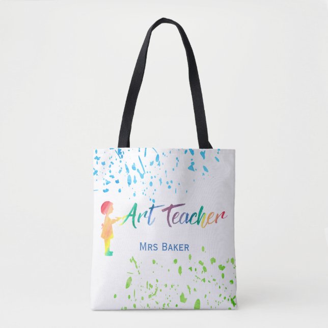 Tote Bag Amusement personnalisé par éclaboussure (Devant)