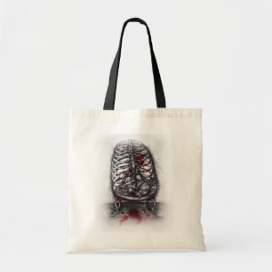 Tote Bag Anatomie de coeur vide Surréalisme d'horreur Art