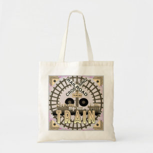 Tote Bag Ancien train de chemin de fer 